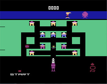 Pantallazo del juego online Blueprint (Atari 2600)