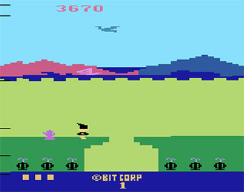 Pantallazo del juego online Bobby is Going Home (Atari 2600)
