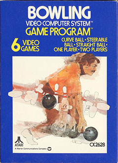 Carátula del juego Bowling (Atari 2600)