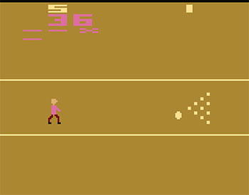 Pantallazo del juego online Bowling (Atari 2600)