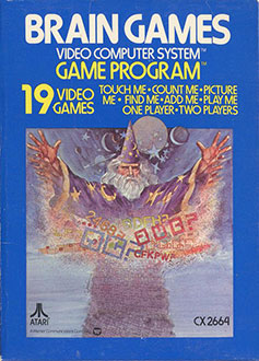 Carátula del juego Brain Games (Atari 2600)