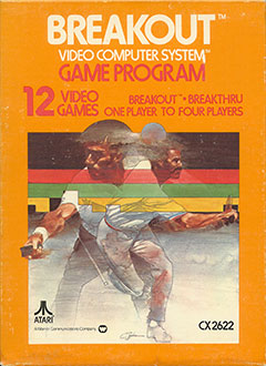 Carátula del juego Breakout (Atari 2600)