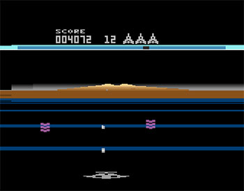 Pantallazo del juego online Buck Rogers Planet of Zoom (Atari 2600)