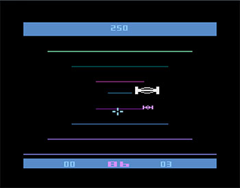 Pantallazo del juego online The Challenge of NEXAR (Atari 2600)
