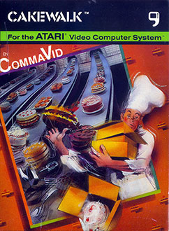 Carátula del juego Cakewalk (Atari 2600)