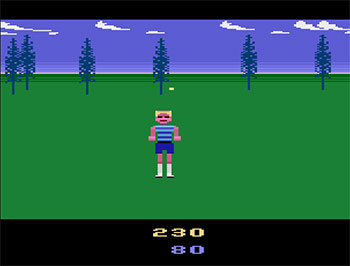 Pantallazo del juego online California Games (Atari 2600)
