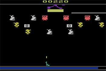 Pantallazo del juego online Carnival (Atari 2600)