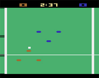 Pantallazo del juego online Championship Soccer (Atari 2600)