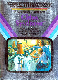 Carátula del juego China Syndrome (Atari 2600)