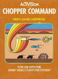 Carátula del juego Chopper Command (Atari 2600)