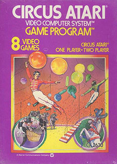 Juego online Circus Atari (Atari 2600) Juego online Circus Atari (Atari 2600)