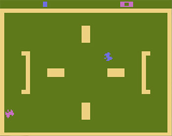 Pantallazo del juego online Combat (Atari 2600)