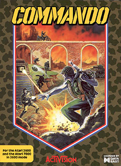 Carátula del juego Commando (Atari 2600)