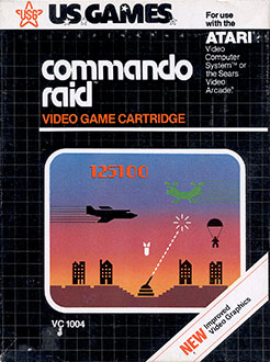 Juego online Commando Raid (Atari 2600)