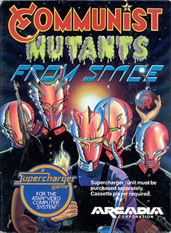 Carátula del juego Communist Mutants from Space (Atari 2600)