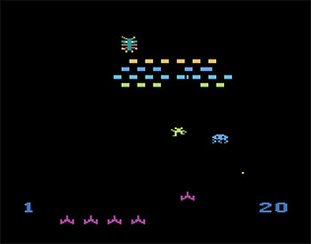 Pantallazo del juego online Communist Mutants from Space (Atari 2600)