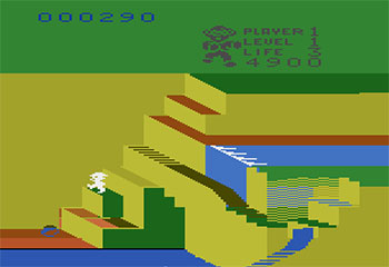 Pantallazo del juego online Congo Bongo (Atari 2600)