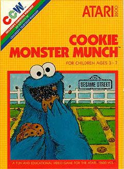 Carátula del juego Cookie Monster Munch (Atari 2600)