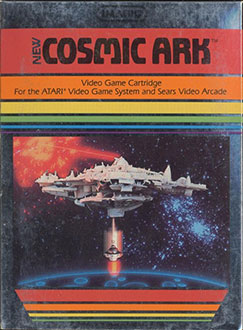 Carátula del juego Cosmic Ark (Atari 2600)