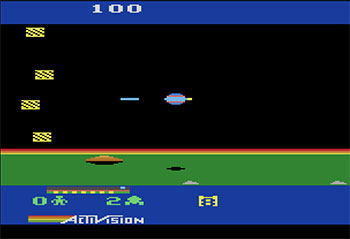 Pantallazo del juego online Cosmic Commuter (Atari 2600)