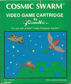 Carátula del juego Cosmic Swarm (Atari 2600)