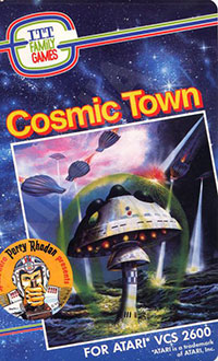 Carátula del juego Cosmic Town (Atari 2600)
