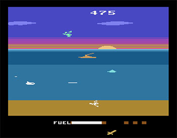 Pantallazo del juego online Crash Dive (Atari 2600)