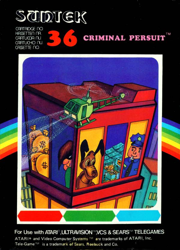 Carátula del juego Criminal Pursuit (Atari 2600)