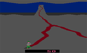 Pantallazo del juego online Crossbow (Atari 2600)
