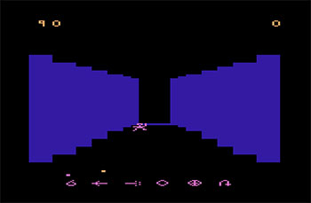 Pantallazo del juego online Crypts of Chaos (Atari 2600)
