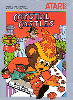 Carátula del juego Crystal Castles (Atari 2600)