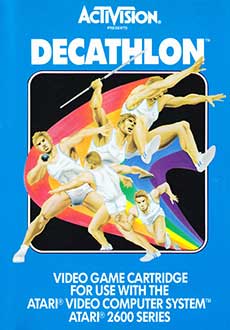 Carátula del juego The Activision Decathlon (Atari 2600)