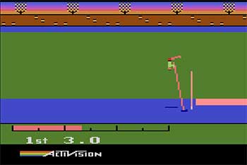 Pantallazo del juego online The Activision Decathlon (Atari 2600)