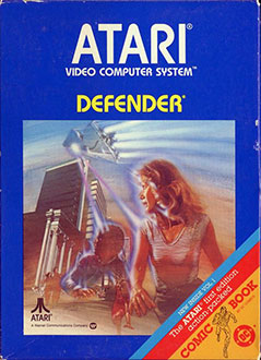 Carátula del juego Defender (Atari 2600)