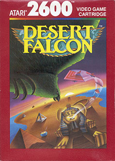 Carátula del juego Desert Falcon (Atari 2600)