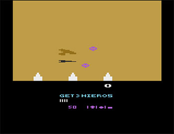 Pantallazo del juego online Desert Falcon (Atari 2600)