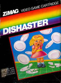 Carátula del juego Dishaster (Atari 2600)