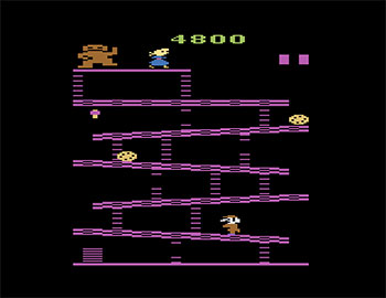 Pantallazo del juego online Donkey Kong (Atari 2600)