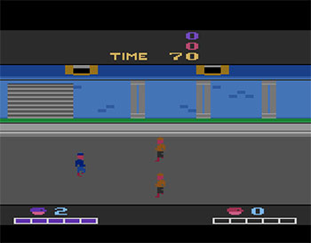 Pantallazo del juego online Double Dragon (Atari 2600)
