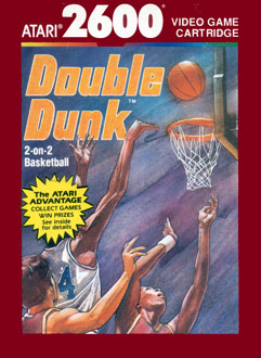Carátula del juego Double Dunk (Atari 2600)
