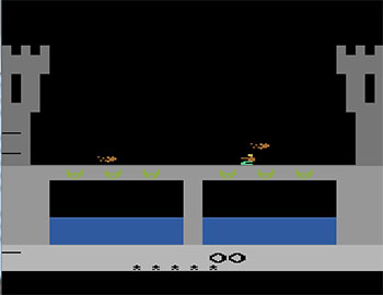 Pantallazo del juego online Dragonfire (Atari 2600)