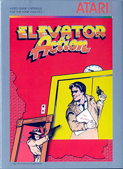 Carátula del juego Elevator Action (Atari 2600)