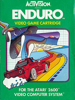 Carátula del juego Enduro (Atari 2600)