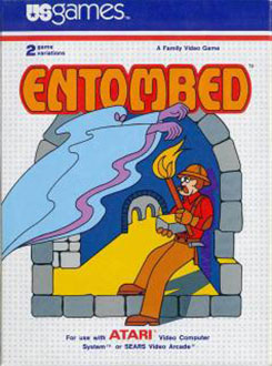 Carátula del juego Entombed (Atari 2600)