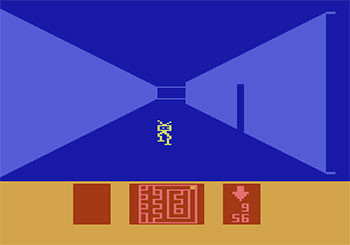 Pantallazo del juego online Escape from the Mindmaster (Atari 2600)