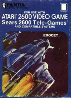 Carátula del juego Exocet (Atari 2600)