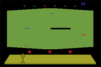 Pantallazo del juego online Final Approach (Atari 2600)