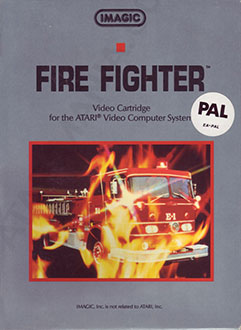 Carátula del juego Fire Fighter (Atari 2600)