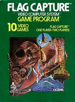 Carátula del juego Flag Capture (Atari 2600)