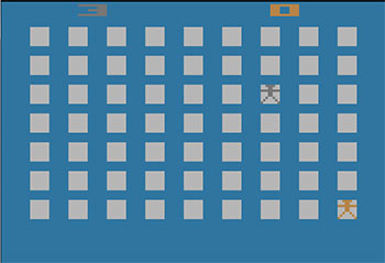 Pantallazo del juego online Flag Capture (Atari 2600)